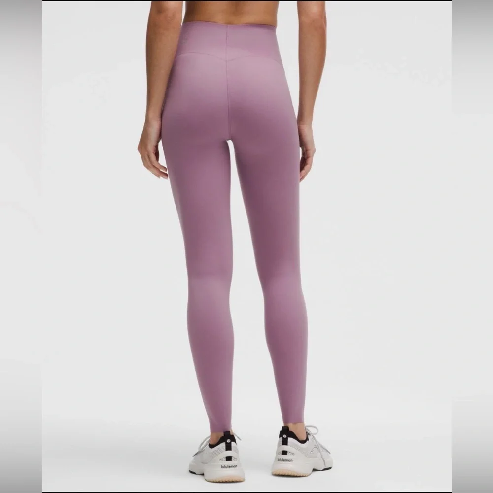 NWT Lululemon Athletica Glow Up Lavender Lux High-Waisted Leggings 28" - Picture 4 of 6